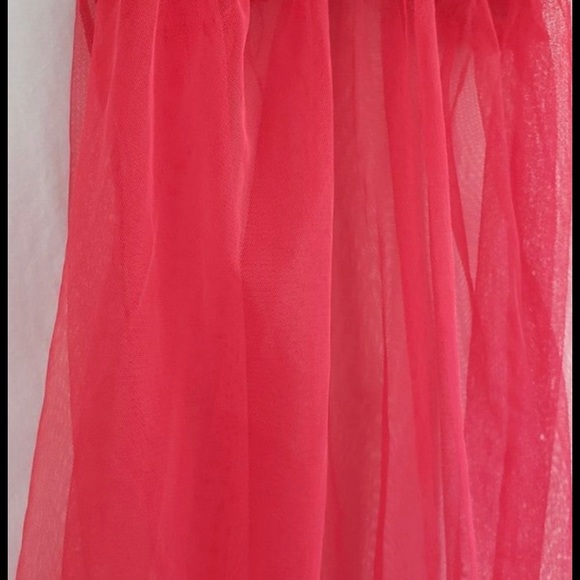 Victorias Secret red lace halter nightie NWOT - Picture 6 of 9